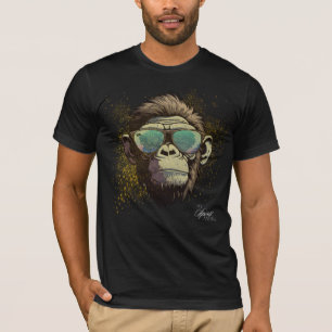 Camiseta Mi animal espiritual - Chimpancé