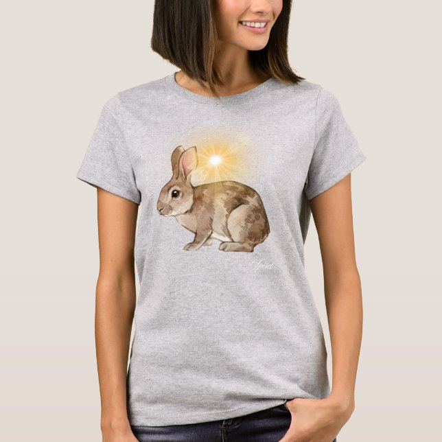 Camiseta Mi animal espiritual - Conejo (Anverso)