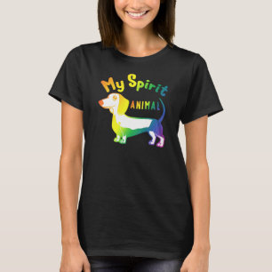 Camiseta Mi animal espiritual Dachshund