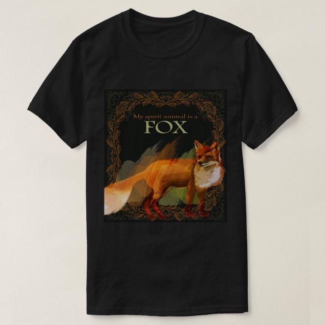Camiseta Mi animal espiritual es un amante conservacionista (Diseño del anverso)