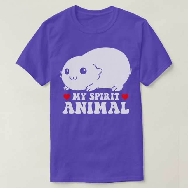 Camiseta Mi Animal Espiritual Es Un Amante De La Moopsia Gr (Diseño del anverso)