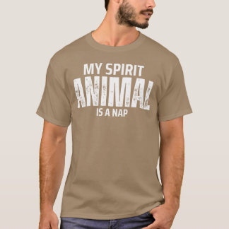 Camiseta Mi animal espiritual es un amigo de la siesta