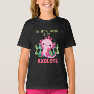 Camiseta Mi animal espiritual es un Axolotl