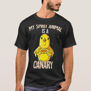 Camiseta Mi Animal Espiritual Es Un Canario