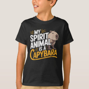 Camiseta Mi animal espiritual es un carpincho Animal lindo 