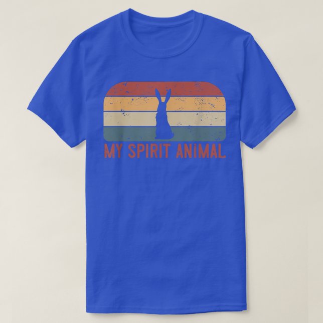 Camiseta Mi Animal Espiritual Es Un Conejo  (Diseño del anverso)