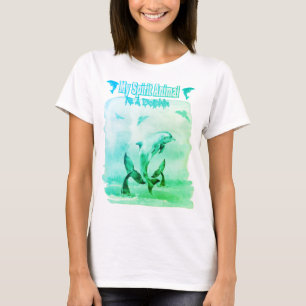 Camiseta Mi animal espiritual es un delfín