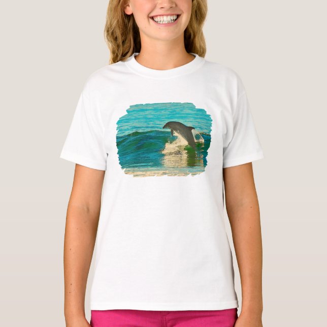 Camiseta Mi Animal Espiritual Es Un Delfín (Anverso)
