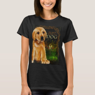 Camiseta Mi Animal Espiritual Es Un Entusiasta Canino Perro