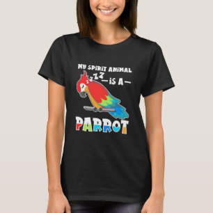 Camiseta Mi Animal Espiritual Es Un Loro