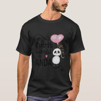 Camiseta Mi Animal Espiritual Es Un Panda I Panda Bear I Pa