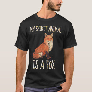 Camiseta Mi Animal Espiritual Es Un Zorro