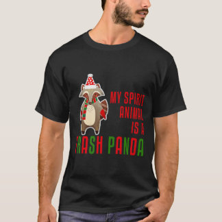 Camiseta Mi animal espiritual es una edición de mapache de 