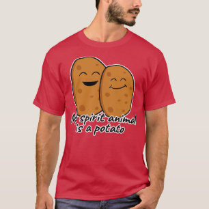 Camiseta Mi animal espiritual es una patata