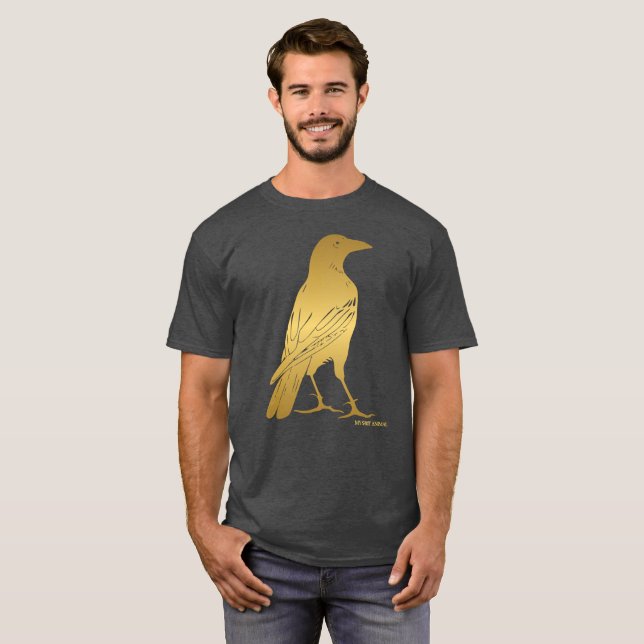 Camiseta Mi animal espiritual - Raven (Anverso completo)