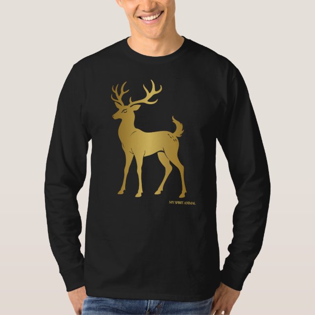 Camiseta Mi animal espiritual - Stag (Anverso)