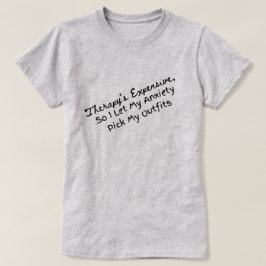 Camiseta Mi ansiedad coge mi ropa