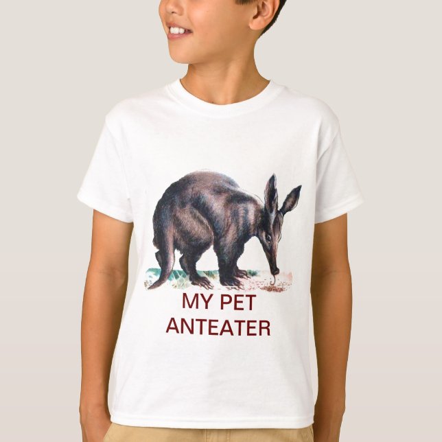 CAMISETA MI ANTEATER DEL MASCOTA (Anverso)