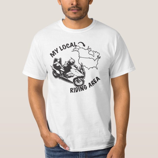 Camiseta Mi área que monta local - he estado por todas (Anverso)