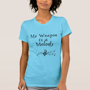 Camiseta Mi arma es una melodía