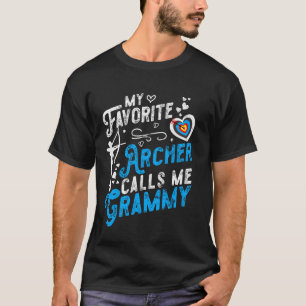 Camiseta Mi arquero favorito me llama Nana Archery Nana Abu