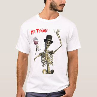 Camiseta Mi arrendatario es un estudiante de los honores