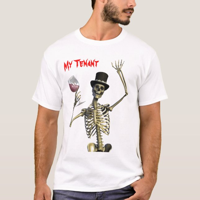 Camiseta Mi arrendatario es un estudiante de los honores (Anverso)