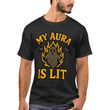 MI AURA ESTÁ LITERADA - Funny Halloween Ghost Tee