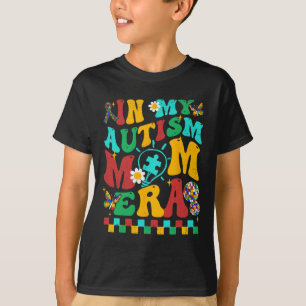 Camiseta Mi autismo mamá era Groovy rompecabezas pieza madr