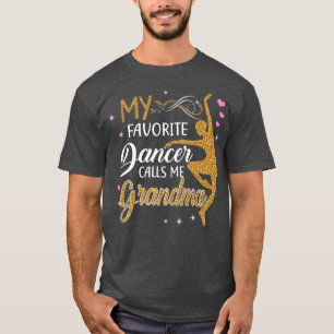 Camiseta Mi bailarina favorita me llama regalo de danza de 