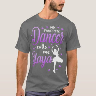 Camiseta Mi bailarina favorita me llama Yaya Dance Grandma