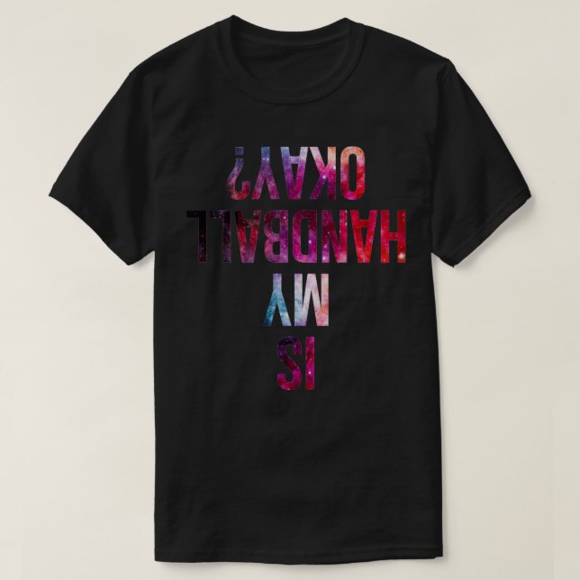 Camiseta ¿Mi balonmano está bien? (Diseño del anverso)