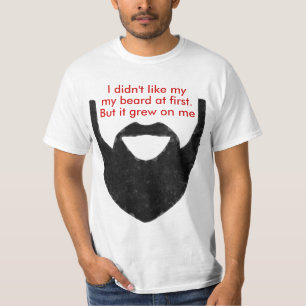 Camiseta Mi barba creció en mí