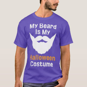 Camiseta Mi Barba Es Mi Vestido De Halloween 1