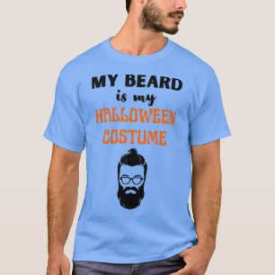 Camiseta Mi Barba Es Mi Vestido De Halloween 14