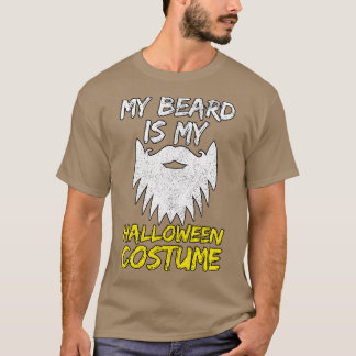 Camiseta Mi Barba Es Mi Vestido De Halloween 6