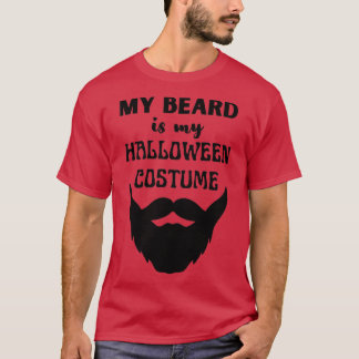 Camiseta Mi Barba Es Mi Vestido De Halloween 7