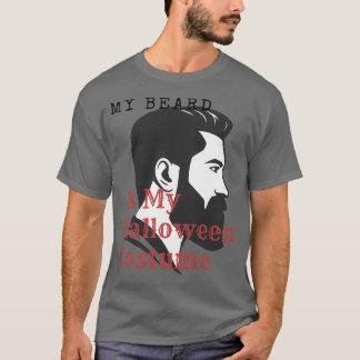 Camiseta Mi Barba Es Mi Vestido De Halloween 9