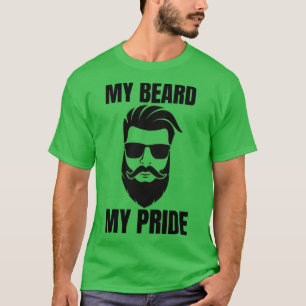 Camiseta Mi Barba Mi Orgullo Día Mundial de la Barba Gracio