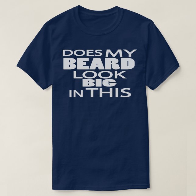 Camiseta Mi barba se ve grande en este 9 (Diseño del anverso)