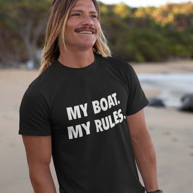 Camiseta Mi Barco. Mis Reglas. (Subido por el creador)