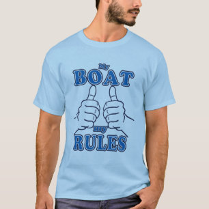 Camiseta Mi barco, mis reglas, capitán