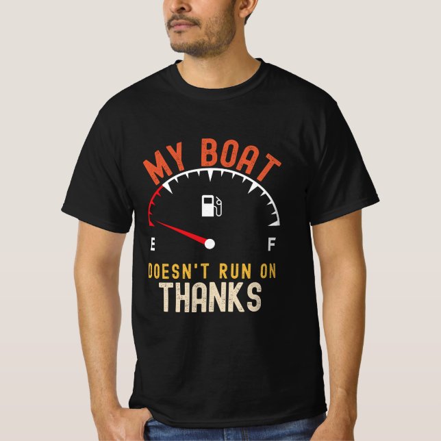 Camiseta Mi Barco No Corre Gracias (Anverso)