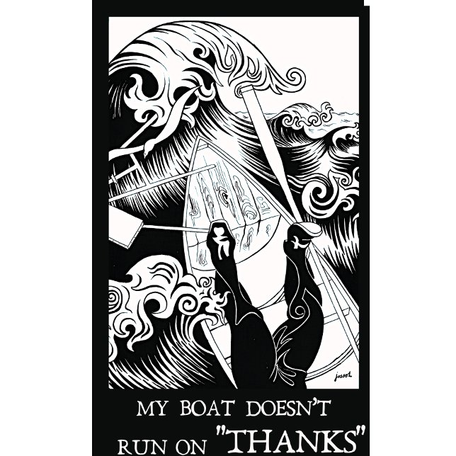 Camiseta Mi barco no corre gracias (Subido por el creador)