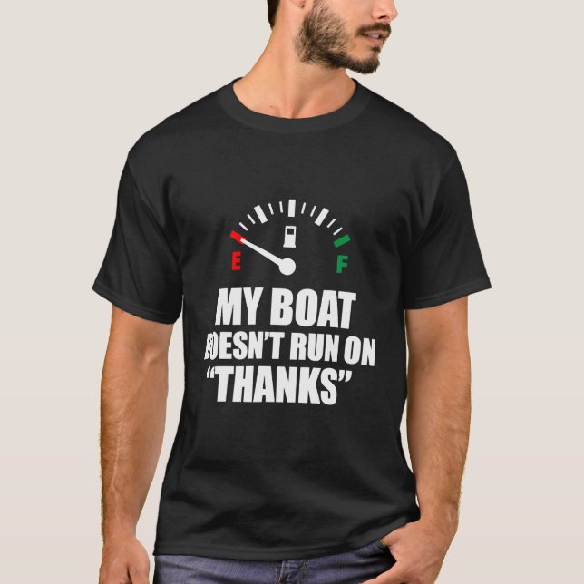 Camiseta Mi Barco No Funciona Gracias A Los Regalos En Bote (Anverso)