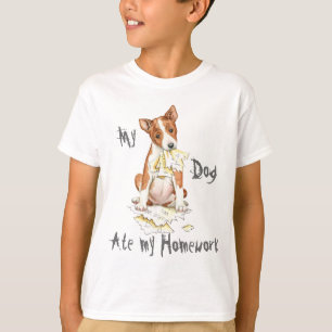 Camiseta Mi Basenji comió mi preparación