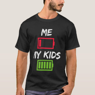 Camiseta Mi batería de hijos
