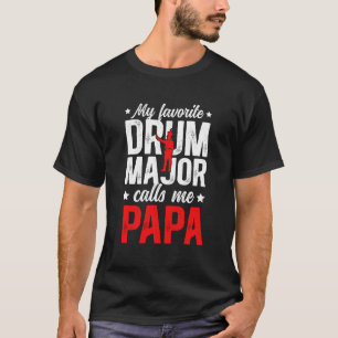 Camiseta Mi baterista mayor favorito Papá Abuelo Papá de un