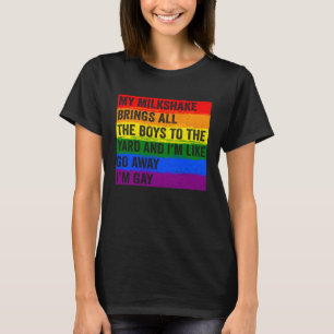 Camiseta Mi batido de leche trae a todos los chicos al pati