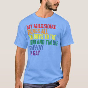 Camiseta Mi batido de leche trae a todos los chicos al pati